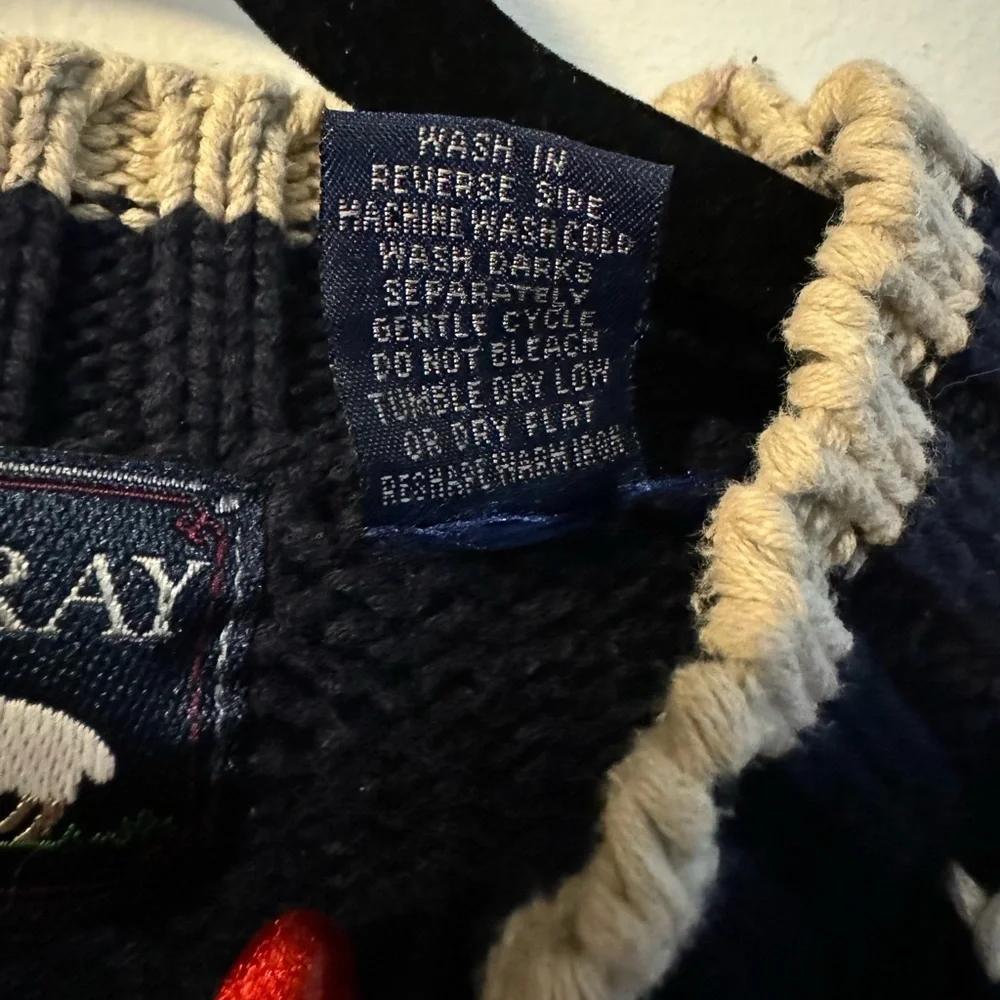 90’s Argyle Crewneck Sweater Woods & Gray Preppy Cotton Navy Beige Grandpa VTG